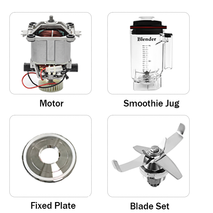 Heavy Equipment In Kitchen - Frullatore Professionale ad Alta Potenza 1.8L