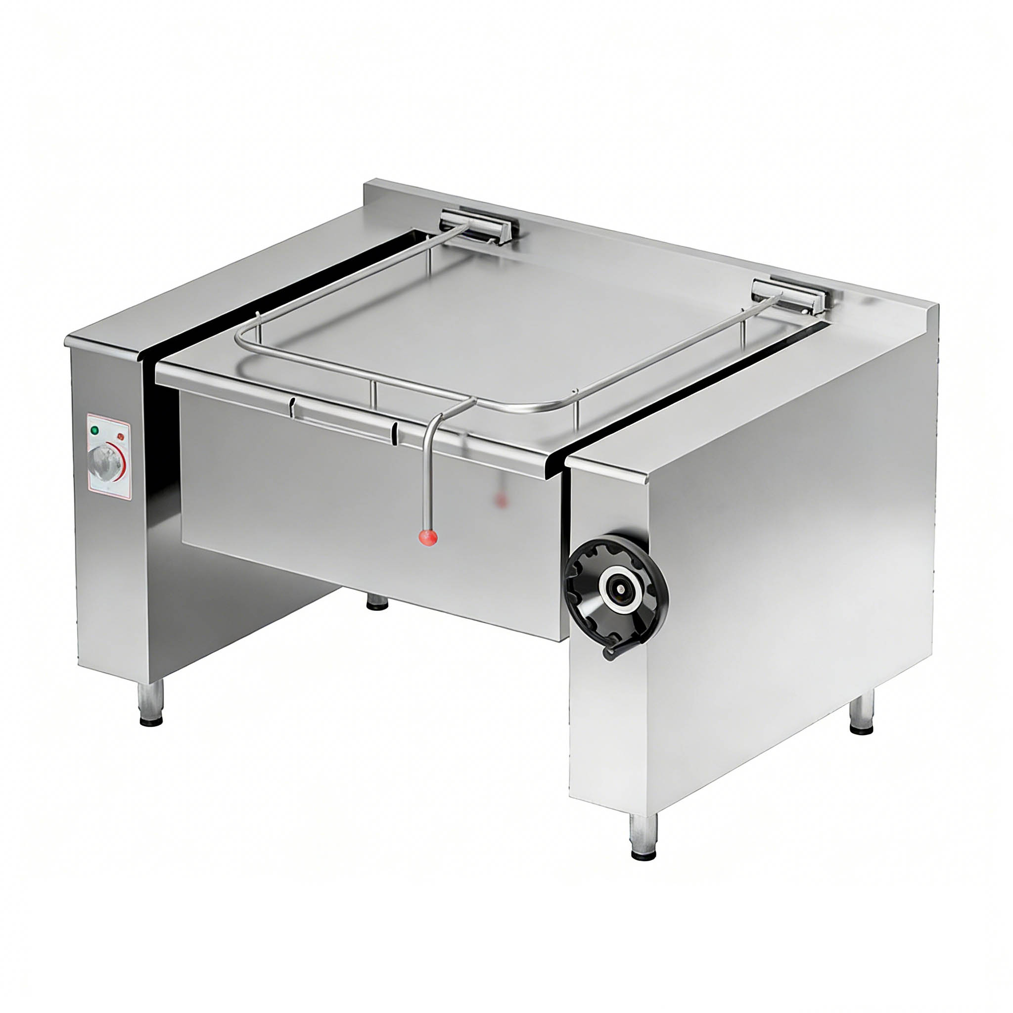 Heavy Equipment In Kitchen - Piastra Elettrica Inclinabile CPVKRY in Acciaio