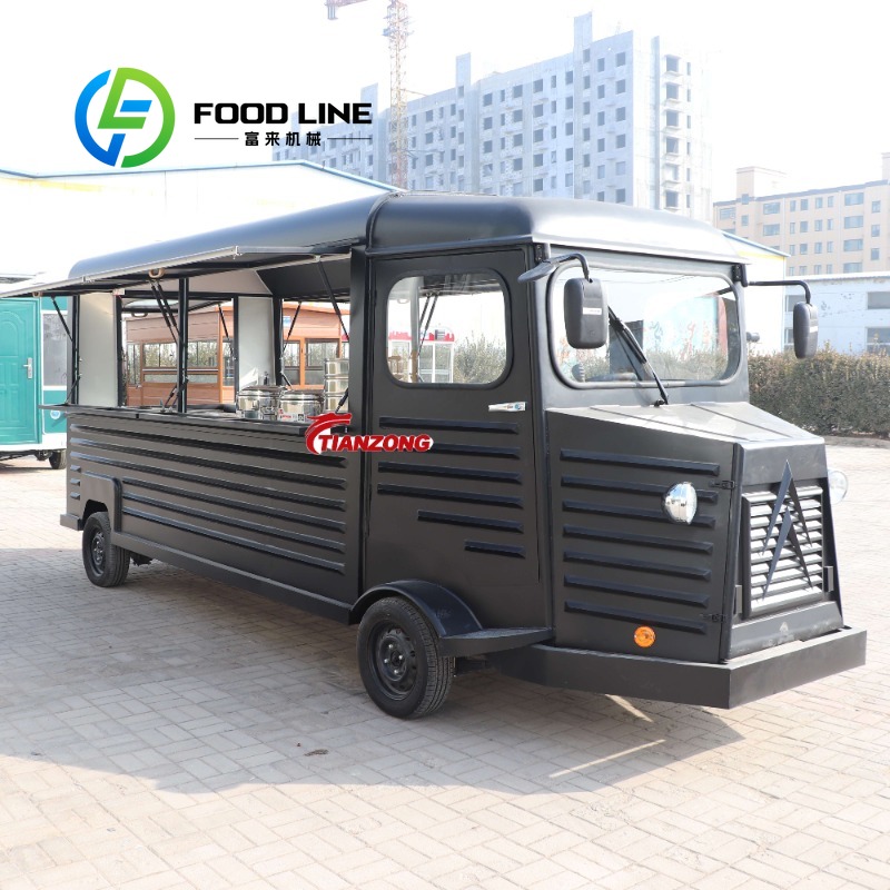 Heavy Equipment In Kitchen - Rimorchio per alimenti per barbecue per