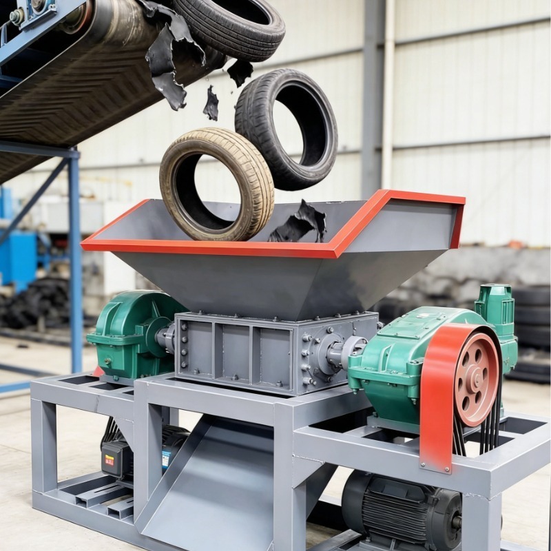 Heavy Equipment Tires - Attrezzatura Personalizzata per il Riciclaggio degli