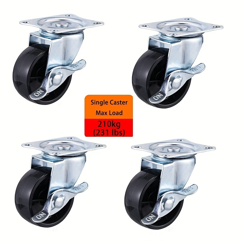Heavy Equipment Tires - 4 ruote girevoli resistenti da 2