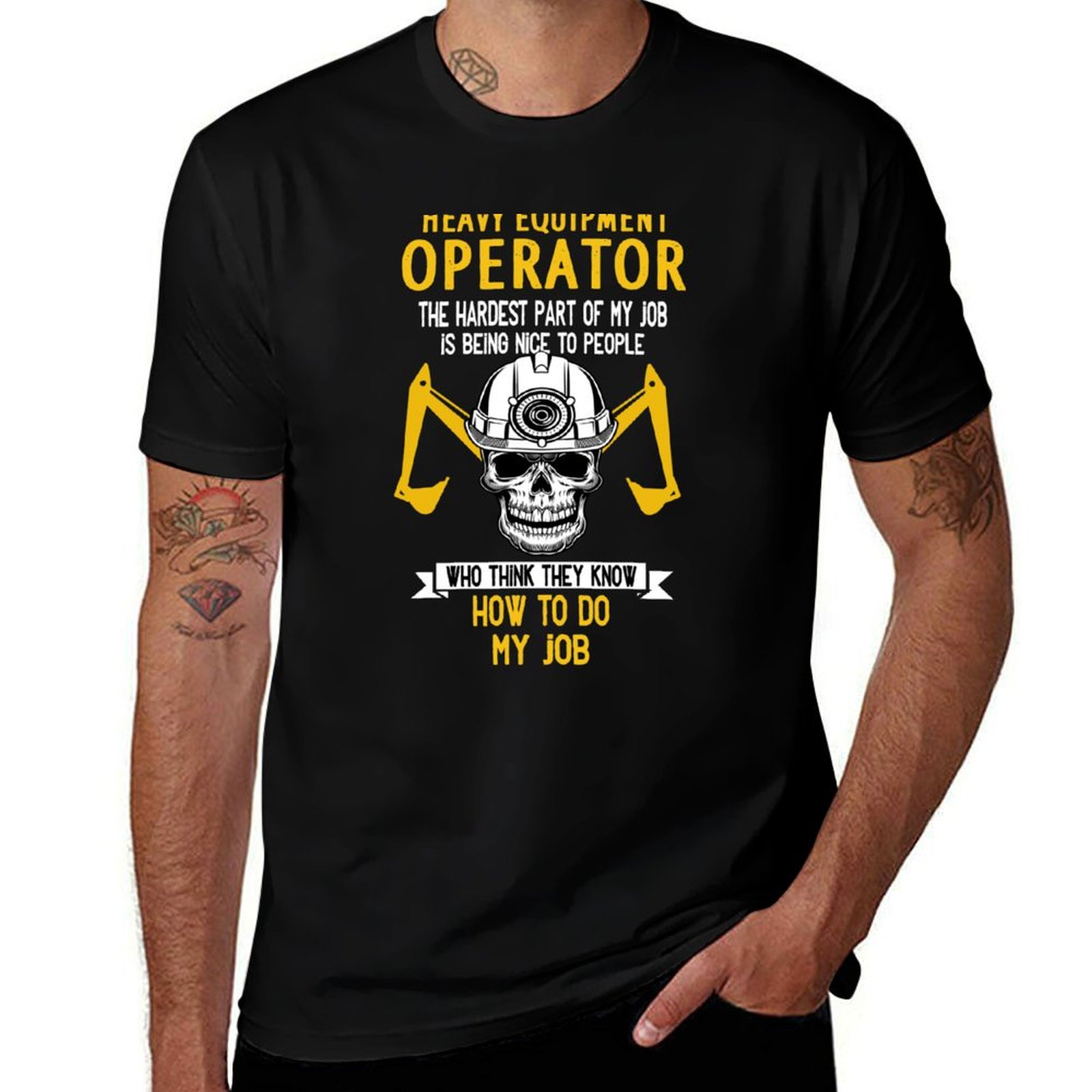 Heavy Equipment Driver - T-shirt divertente per operatore di macchine
