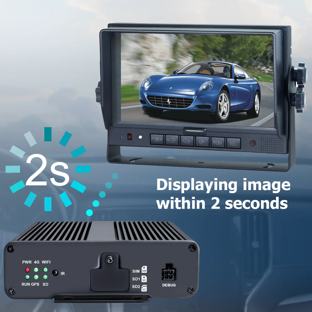 STONKAM Dvr mobile a 4 canali  - Heavy Equipment Driver recensione e prezzo