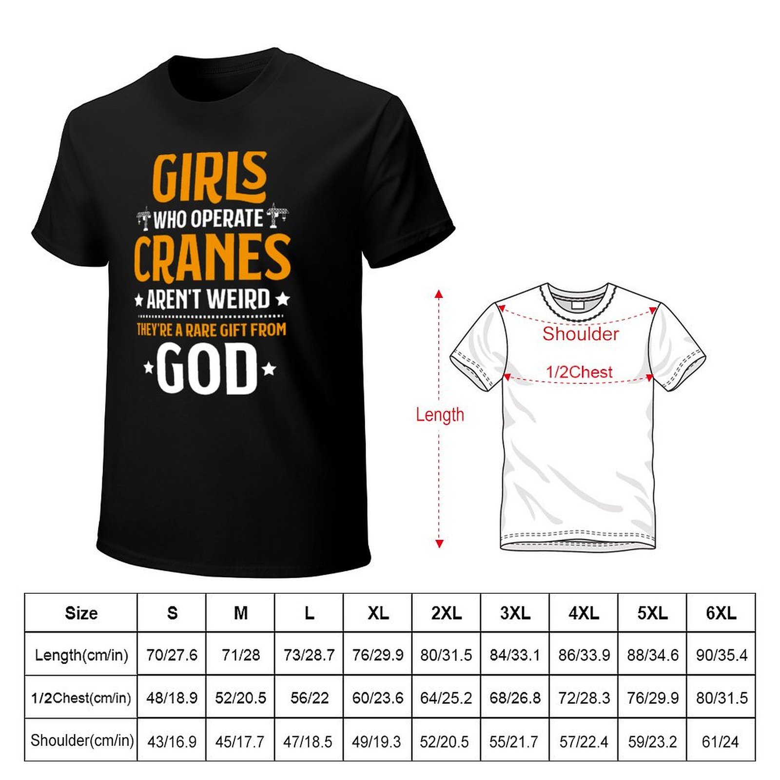 T-shirt per operatore di gru,  - Heavy Equipment Driver recensione e prezzo