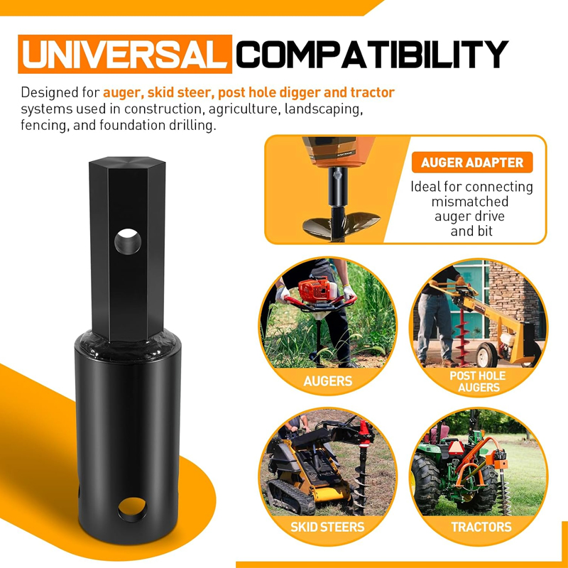 Adattatore per trivella in acc - Post Hole Digger recensione e prezzo