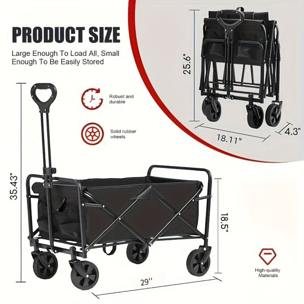 Carrello da Giardino Pieghevol - Heavy Equipment Tires recensione e prezzo