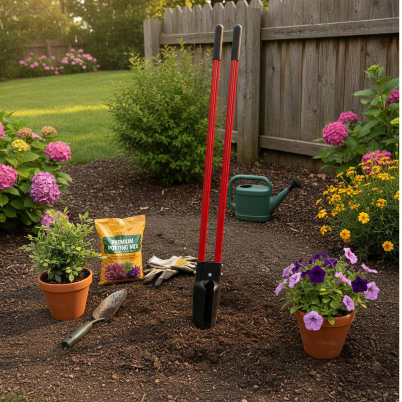 Set di 2 Scavatori Manuali per - Post Hole Digger recensione e prezzo