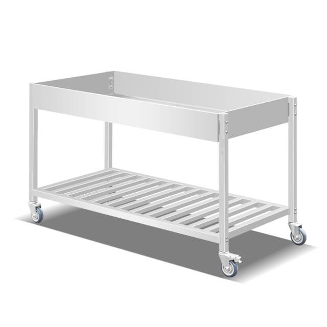 Carrello Portaoggetti in Accia - Heavy Equipment In Kitchen recensione e prezzo