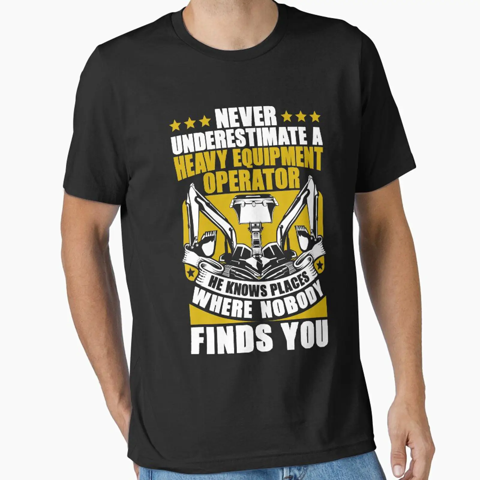 T-shirt essenziale per operato - Heavy Equipment Driver recensione e prezzo